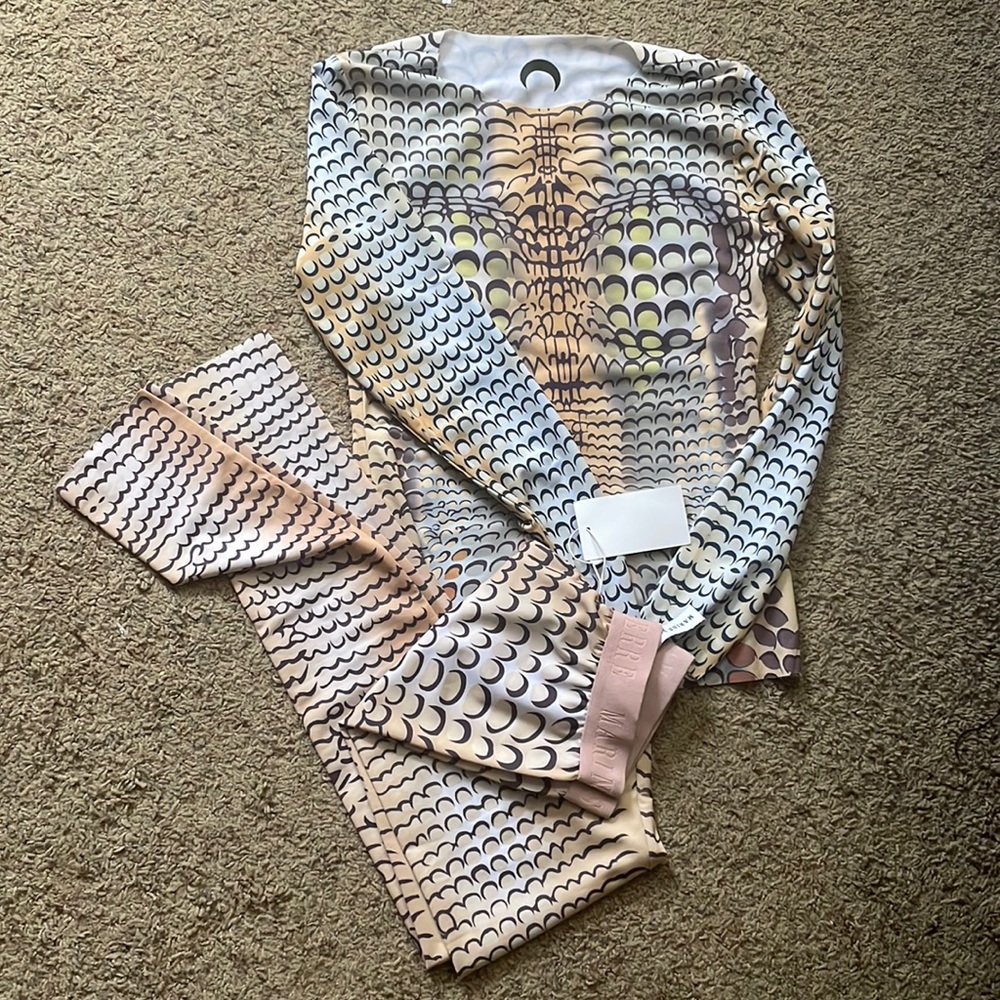 Marine Serre Set Stetchy Small